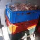 Din nou donații, 260 kg de carne